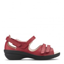 Sandal Rød m/bagkappe