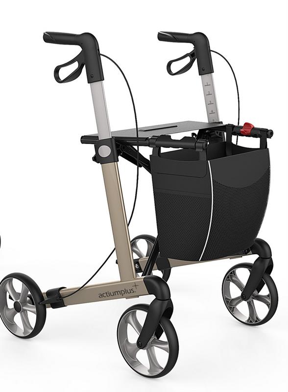 Rollator actiumplus Champagne/Pearl