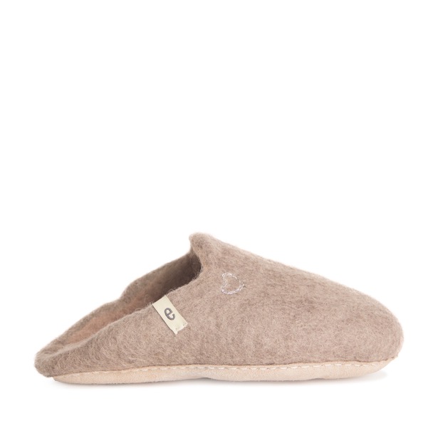Hjemmesko Beckley Beige/rosa