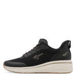 Tamaris Sort Step-in Sneaker Textil - Billede 3