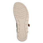Tamaris Cognac Læder Sandal - Billede 4