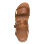 Tamaris Cognac Læder Sandal - Billede 5