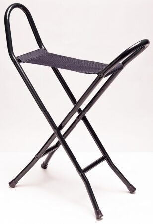 Stok og stol i 1, Sort