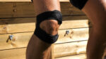 Knæ Bandage Med Velcro, X Forbinding - Billede 3
