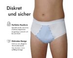 Hvide Herreunderbukser med inkontinens - Billede 3
