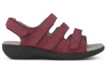 New Feet Mørkrød Sandal - Billede 2
