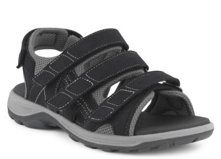 New Feet Sandal Sort mikrofiber