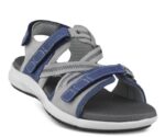 New Feet Bred Sandal Blå