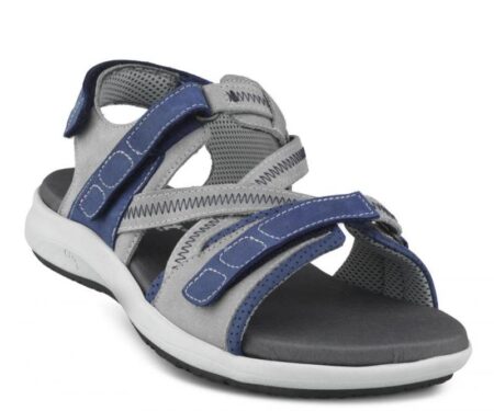 New Feet Bred Sandal Blå
