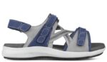 New Feet Bred Sandal Blå - Billede 2