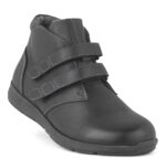 New Feet Sort Støvlet m/velcro