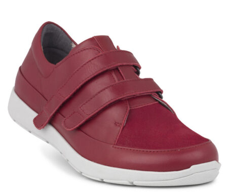 New Feet Sko Rød m/velcro og stretch