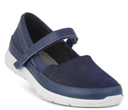 New Feet Blå Ballerina m/stretch