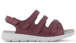 New Feet Bordeaux Sandal m/letvægtssål - Billede 2