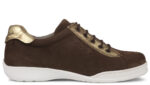 New Feet Brun Snøresko Nubuck - Billede 2