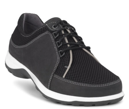 New Feet Sort Snøresko Olie. Impræg