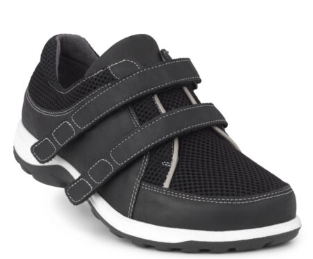 New Feet Sort Sko m/velcro