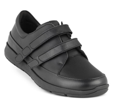 New Feet Sort Sko m/stretch