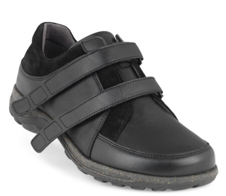 New Feet Sort Sko m/stretch