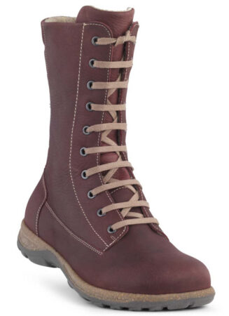 New Feet Bordeaux Snørestøvle