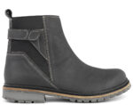 New Feet Sort Støvle m/velcro og elastik - Billede 2