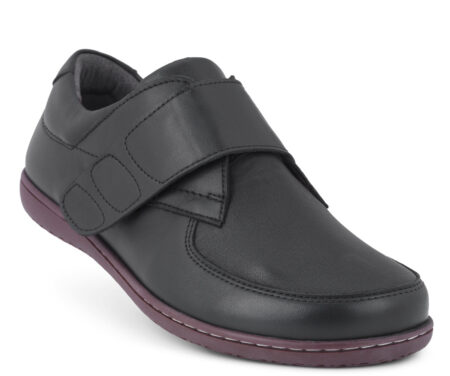 New Feet Sort Sko m/stretch