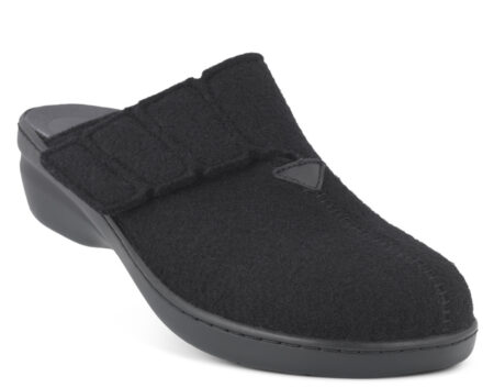 New Feet Sort Uld Hjemmesko