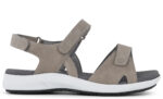 New Feet Grå skind Sandal - Billede 2