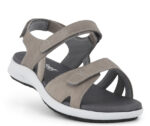 New Feet Grå skind Sandal