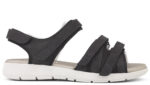 New Feet Sandal Sort Med Letvægtssål - Billede 2