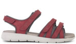 New Feet Rød Sandal m/letvægtssål - Billede 2