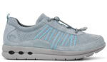 New Feet Lyseblå Snøresko Nubuck - Billede 2
