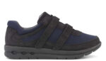 New Feet Blå Sko Mesh m/velcro - Billede 2