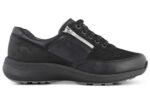 New Feet Sort Snøresko m/stretch - Billede 2