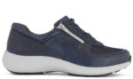 New Feet Blå Snøresko m/stretch - Billede 2