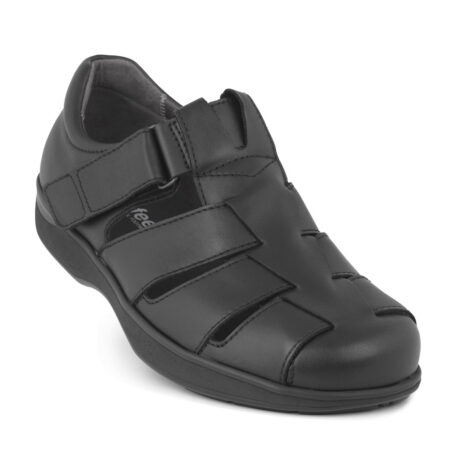 New Feet Fletsko Sort m/velcro