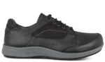 New Feet bred snøresko Sort m/stretch - Billede 2