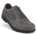 New Feet Bred Grå Herresko I Nubuck Læder - Billede 2