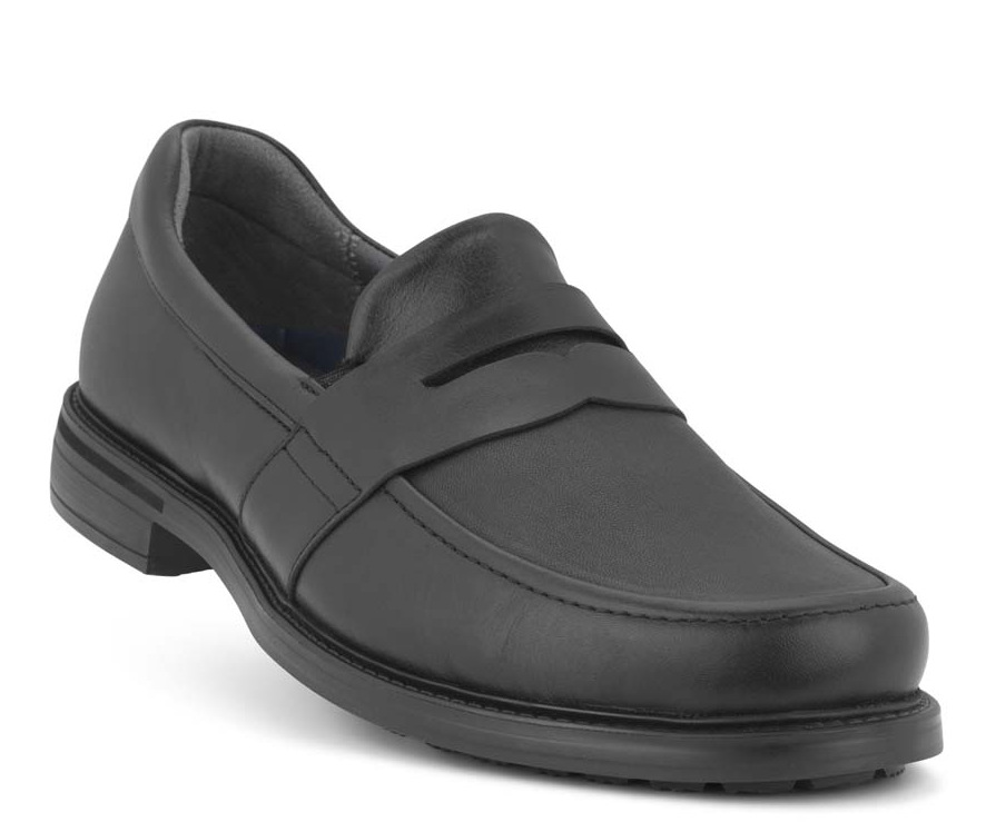 1-182-45-210_b New Feet Sort Hyttesko Med Stretch - Billede 1