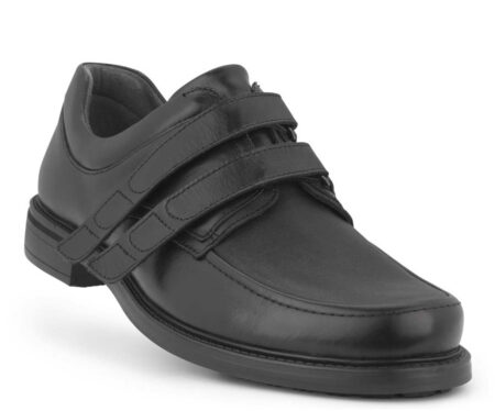 New Feet Sort Sko m/stretch
