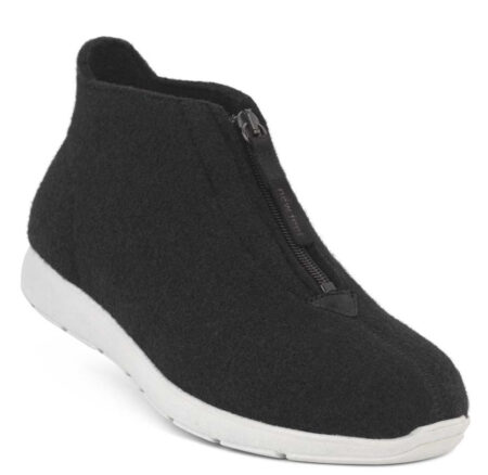 New Feet Sort Hjemmesko Filt