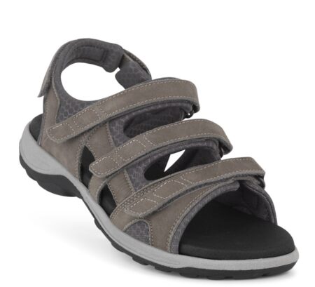 New Feet Grå Sandal Nubuck