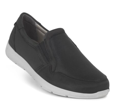 New Feet Sort Hyttesko m/stretch