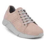 New Feet Rosa Snøresko Nubuck