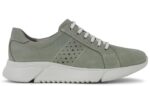 New Feet Grøn Snøresko Nubuck - Billede 2