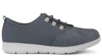 New Feet Gråblå Snøresko Nubuck - Billede 2