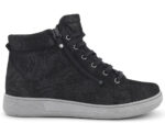 New Feet Sort Snørestøvle med print - Billede 2