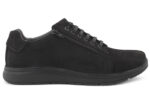 New Feet Sort Nubuck Skind Snørresko - Billede 2