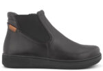 New Feet Sort Støvle med Elastik - Billede 2