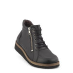 New Feet Sort Støvle med Stretch - Billede 2